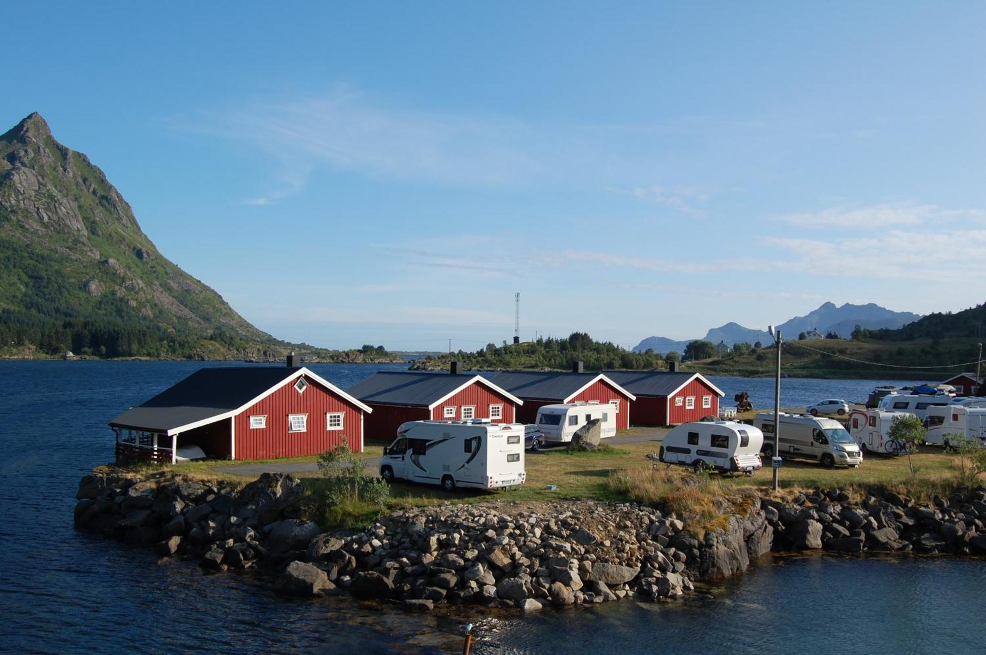 Brustranda Fjordcamping Valberg Eksteriør bilde