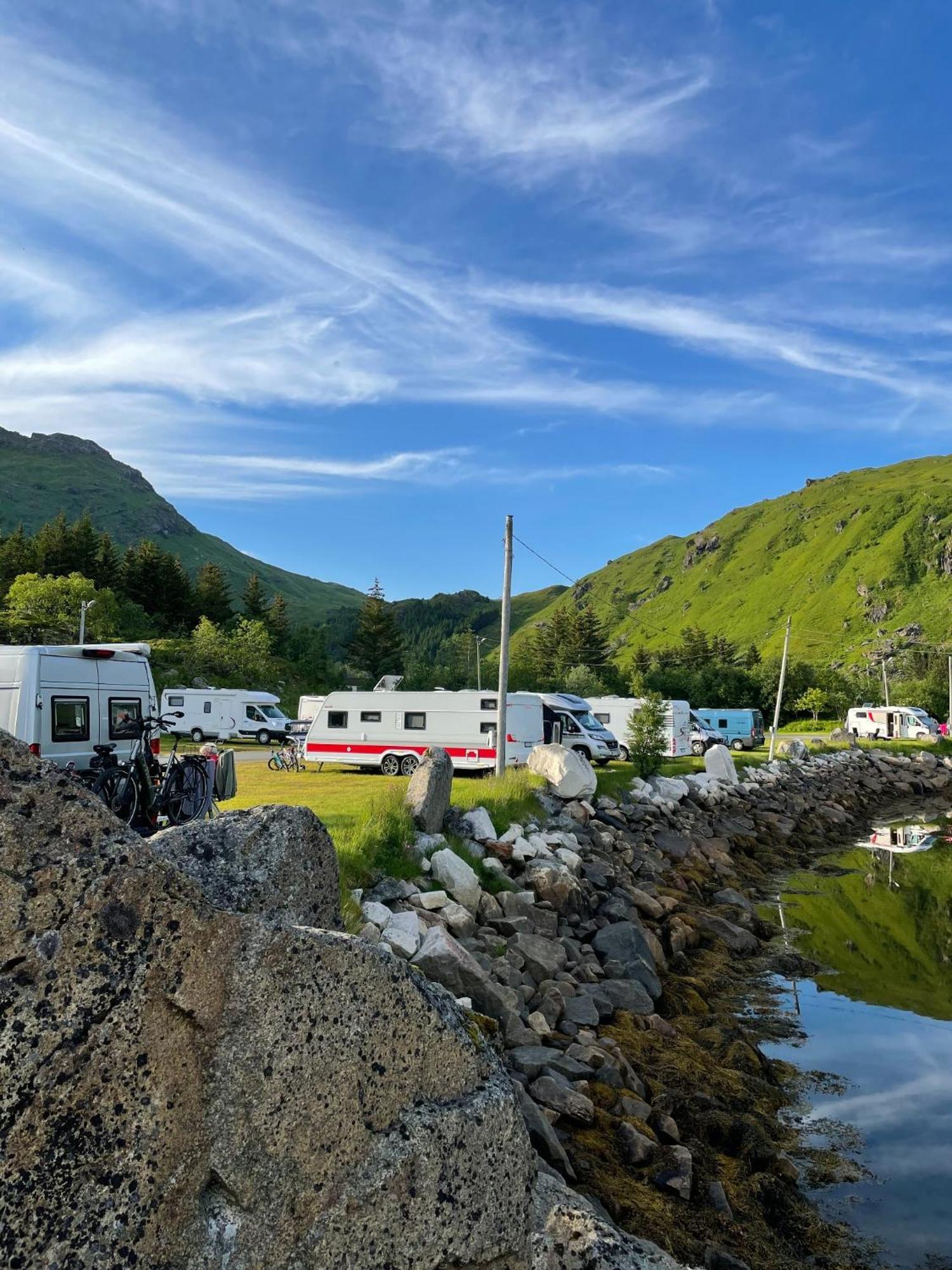 Brustranda Fjordcamping Valberg Eksteriør bilde