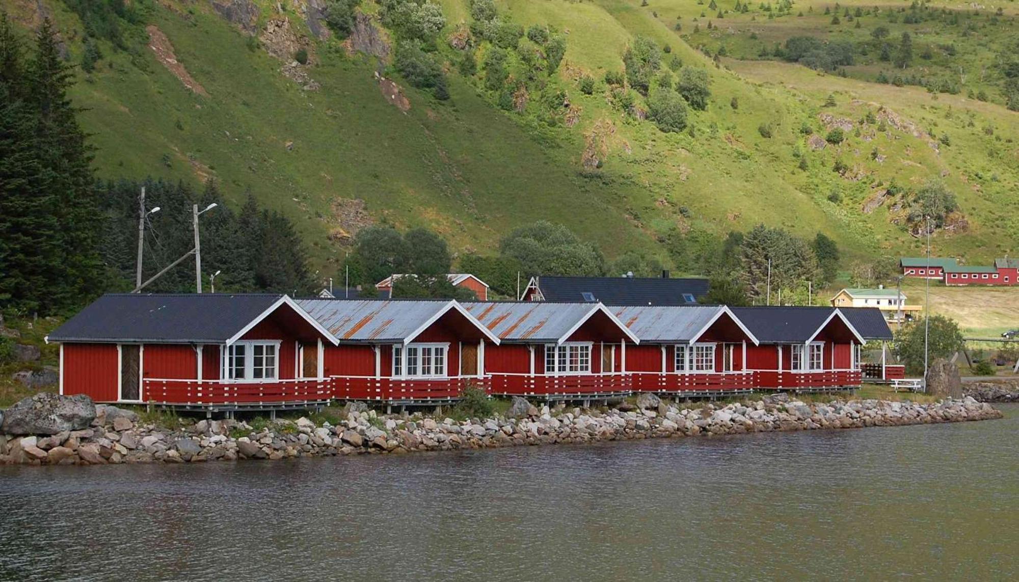 Brustranda Fjordcamping Valberg Eksteriør bilde