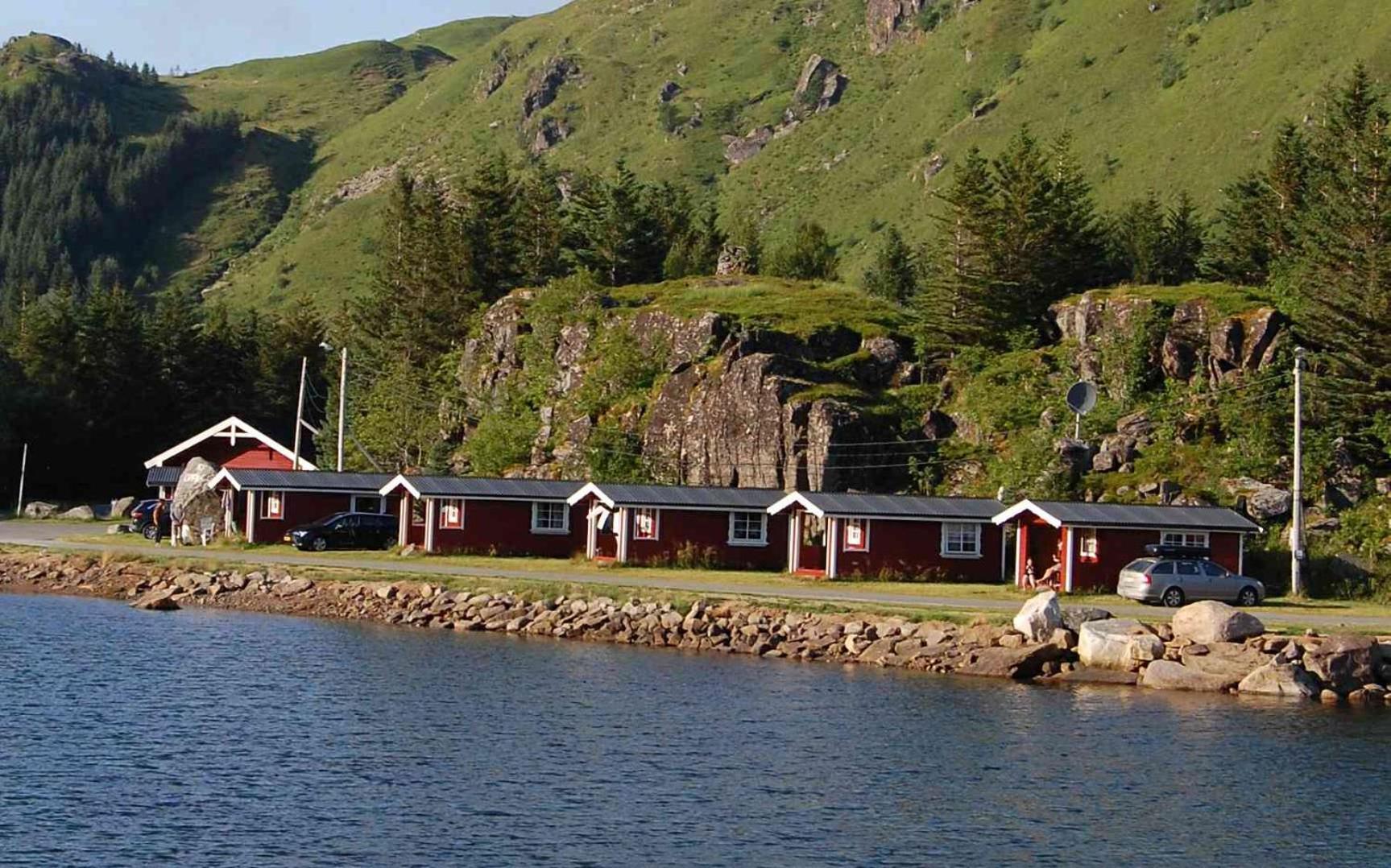 Brustranda Fjordcamping Valberg Eksteriør bilde