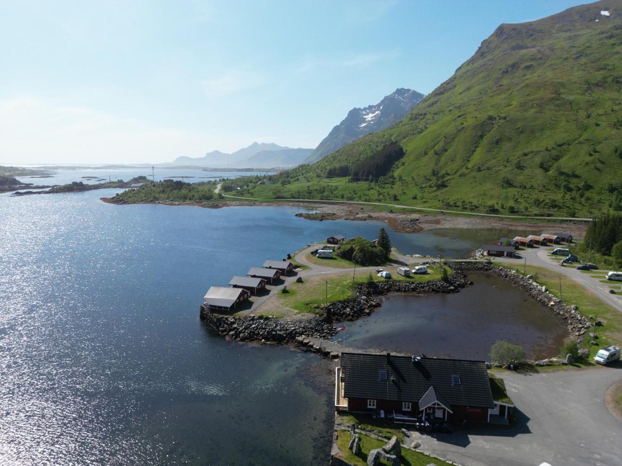 Brustranda Fjordcamping Valberg Eksteriør bilde